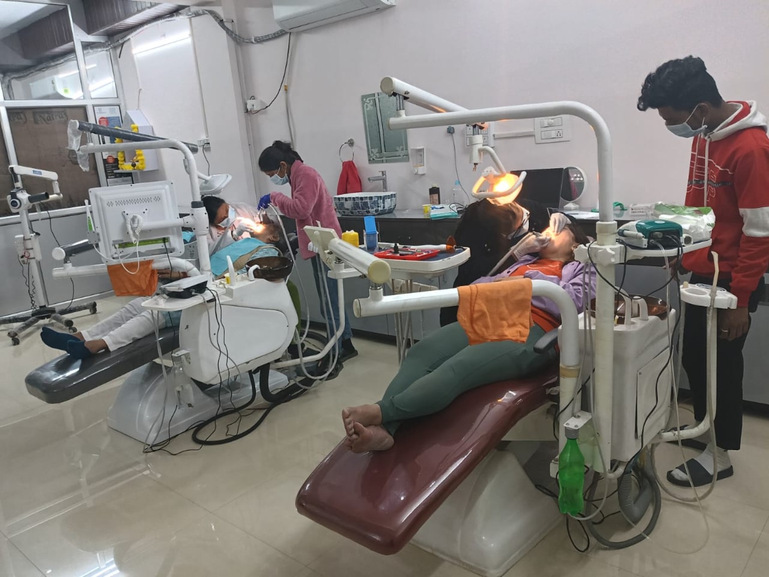 Modern treatment room