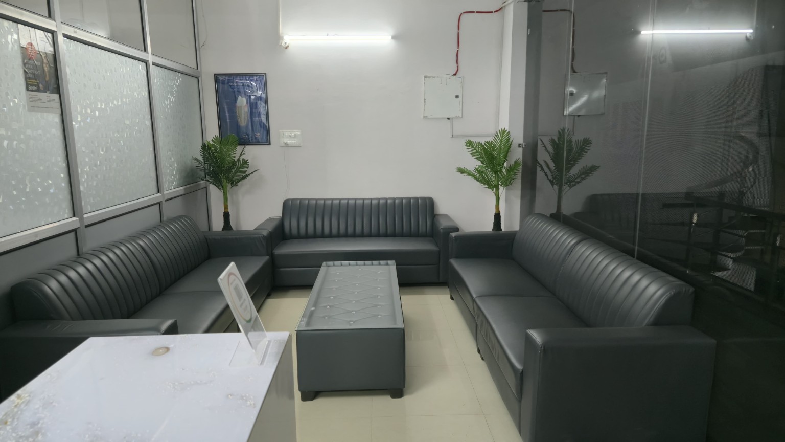 Comfortable waiting area